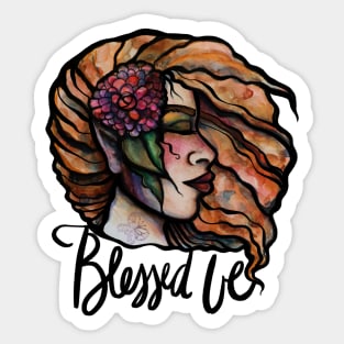 Blessed Be Goddess Sticker